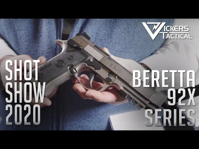 shot show 2020 - beretta 92x series
